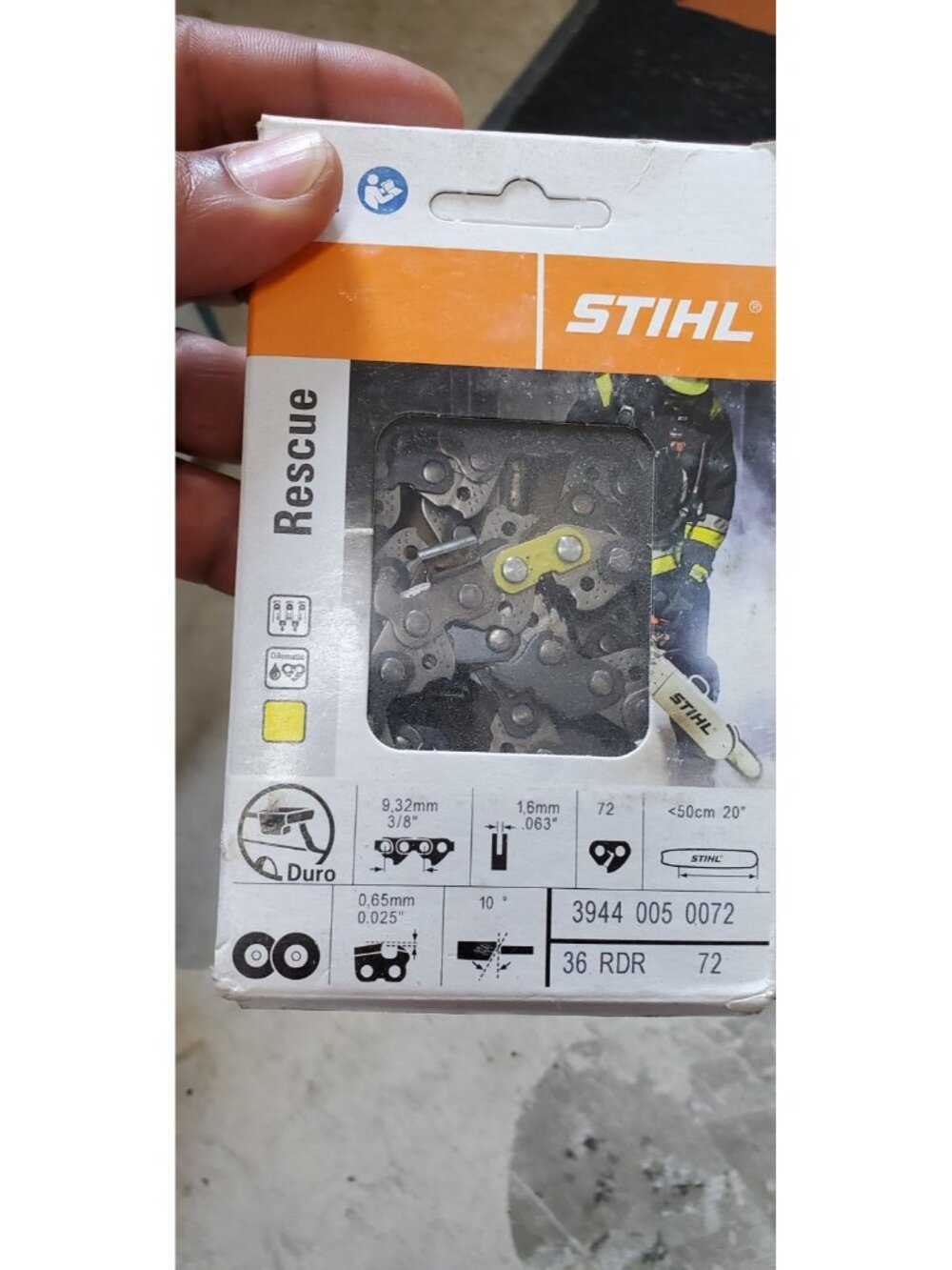 STIHL 20" Replacement Chainsaw Chain (3944 005 0072)